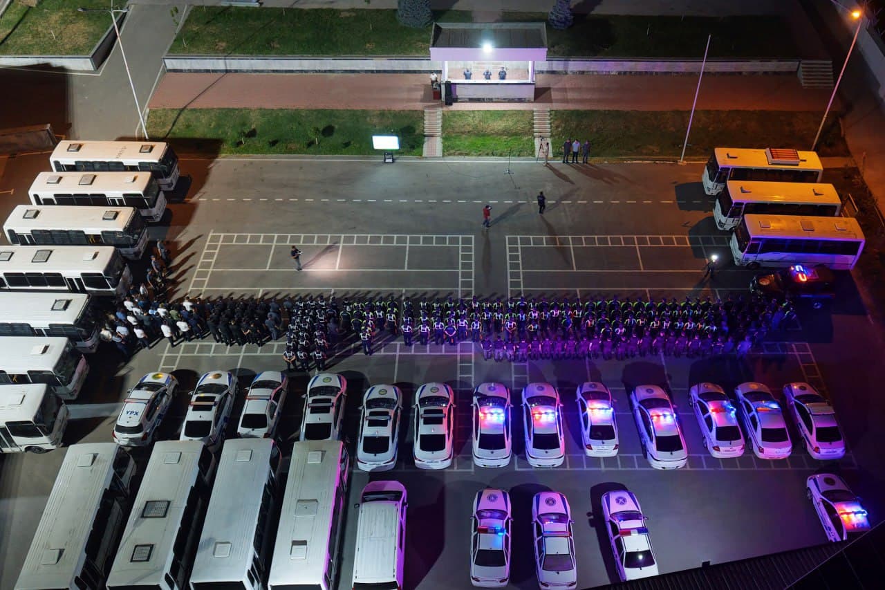 Рабочей группой Министерства внутренних дел в Наманганской области были организованы контрольные мероприятия, направленные на предупреждение преступности и дорожно-транспортных происшествий