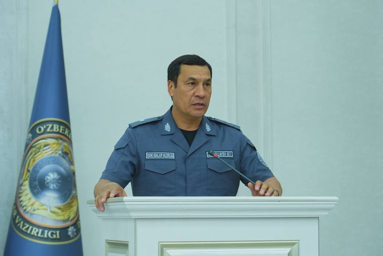 Ички ишлар вазирлиги ишчи гуруҳининг якуний йиғилиши бўлиб ўтди