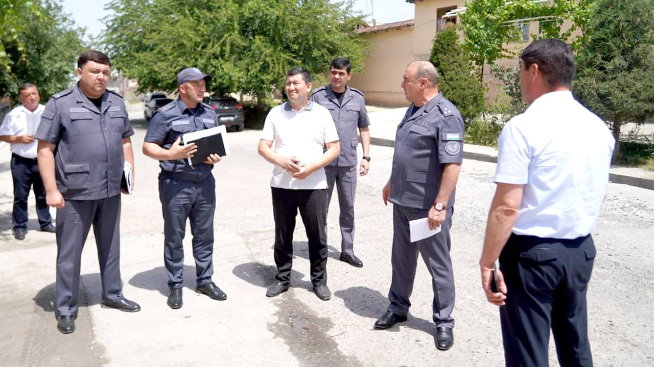 Samarqand viloyati Urgut tumani mahallalarida xavfsiz muhitni yaratish boʻyicha oʻrganishlar olib borilmoqda