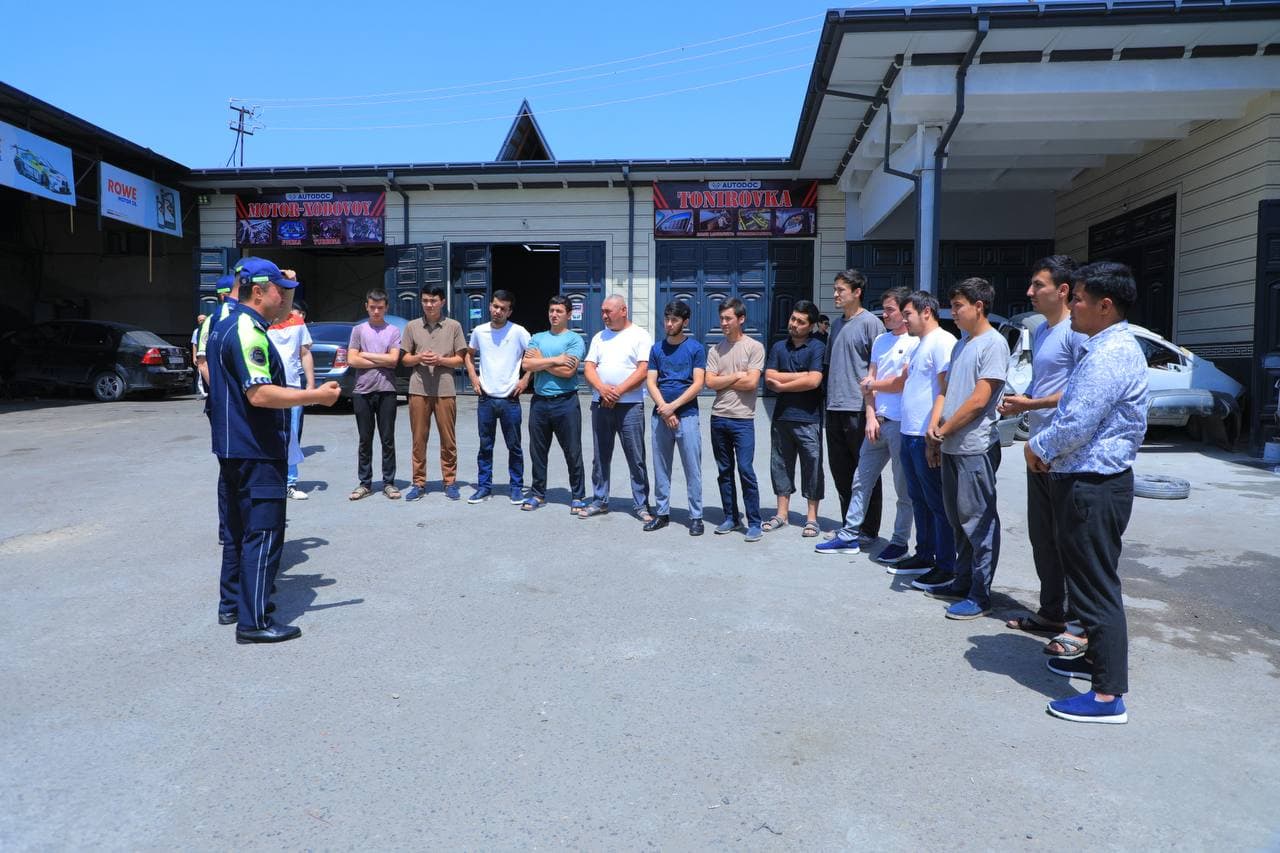 В Наманганской области приняты меры по обеспечению безопасности дорожного движения