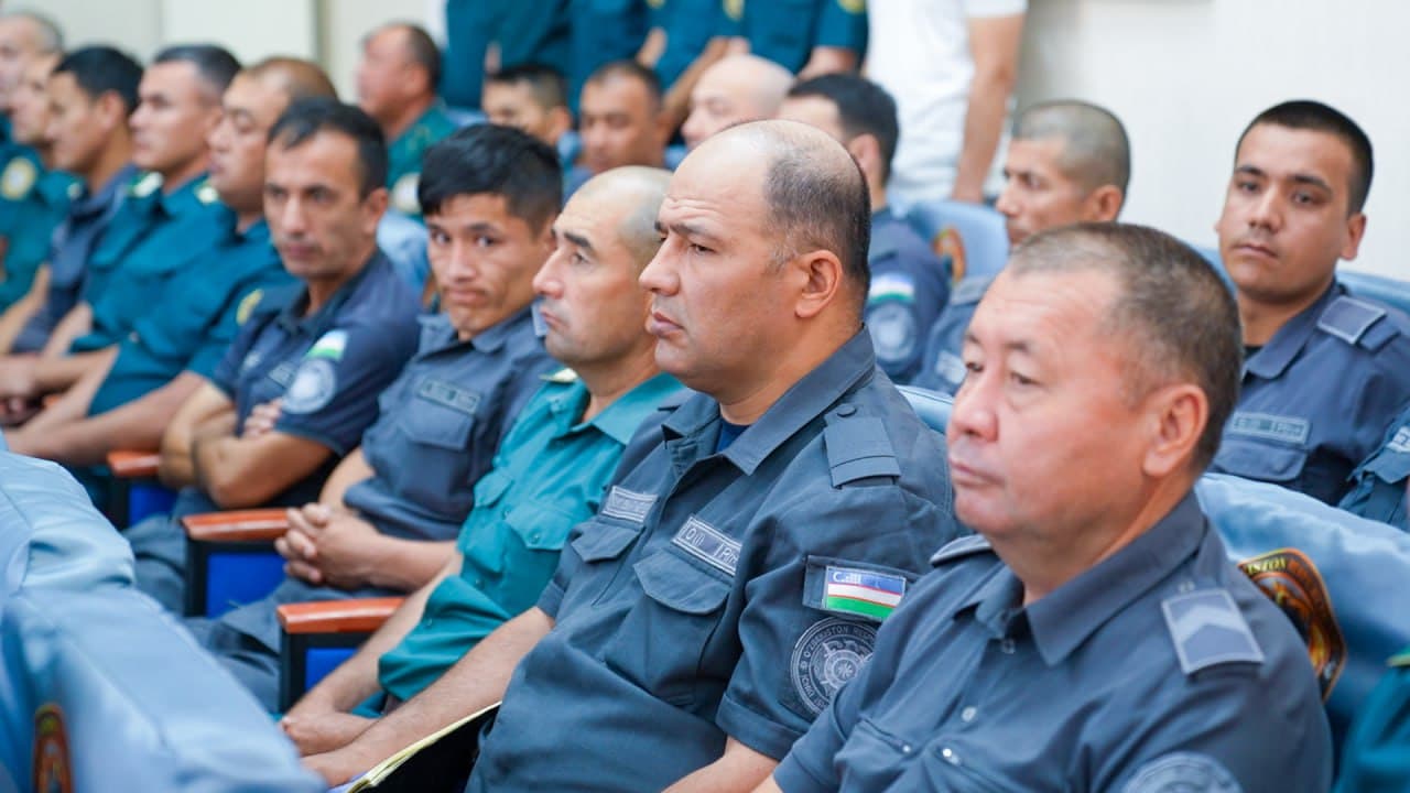 Qashqadaryo viloyati IIBda jinoyatchilikka qarshi kurash choralari muhokama qilindi