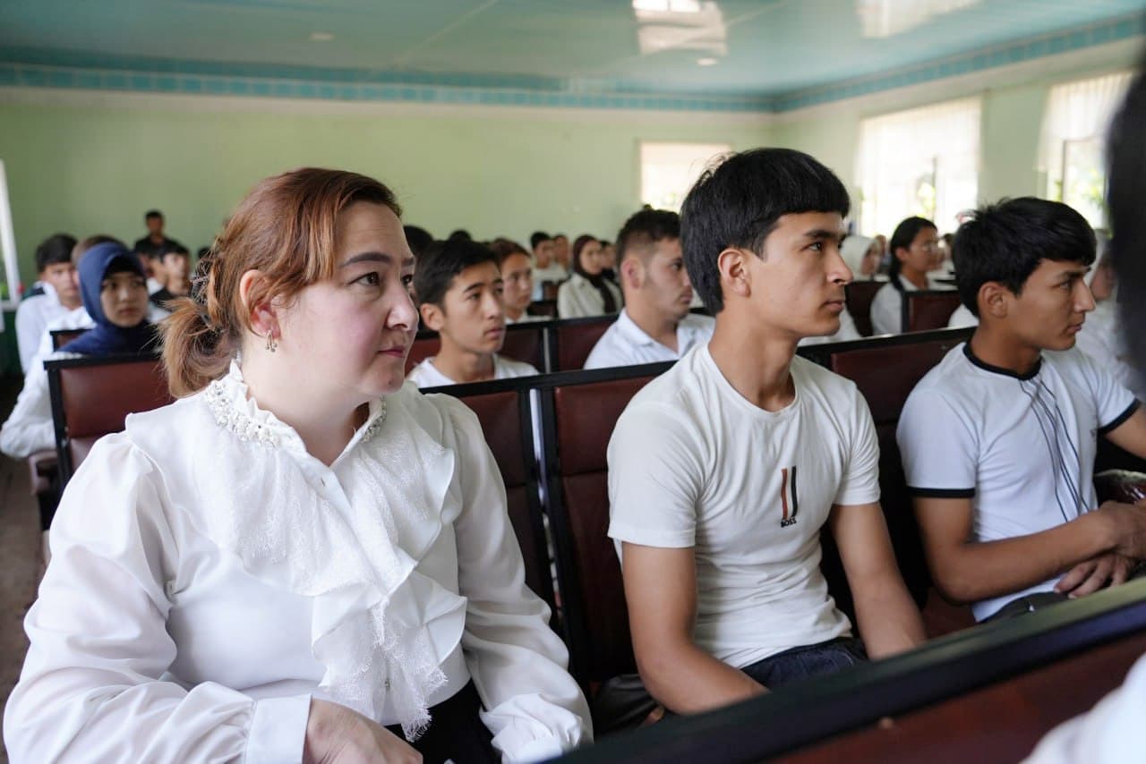 The preventative awareness initiatives are being undertaken for school graduates and their parents in Bulakbashi district, Andijan region