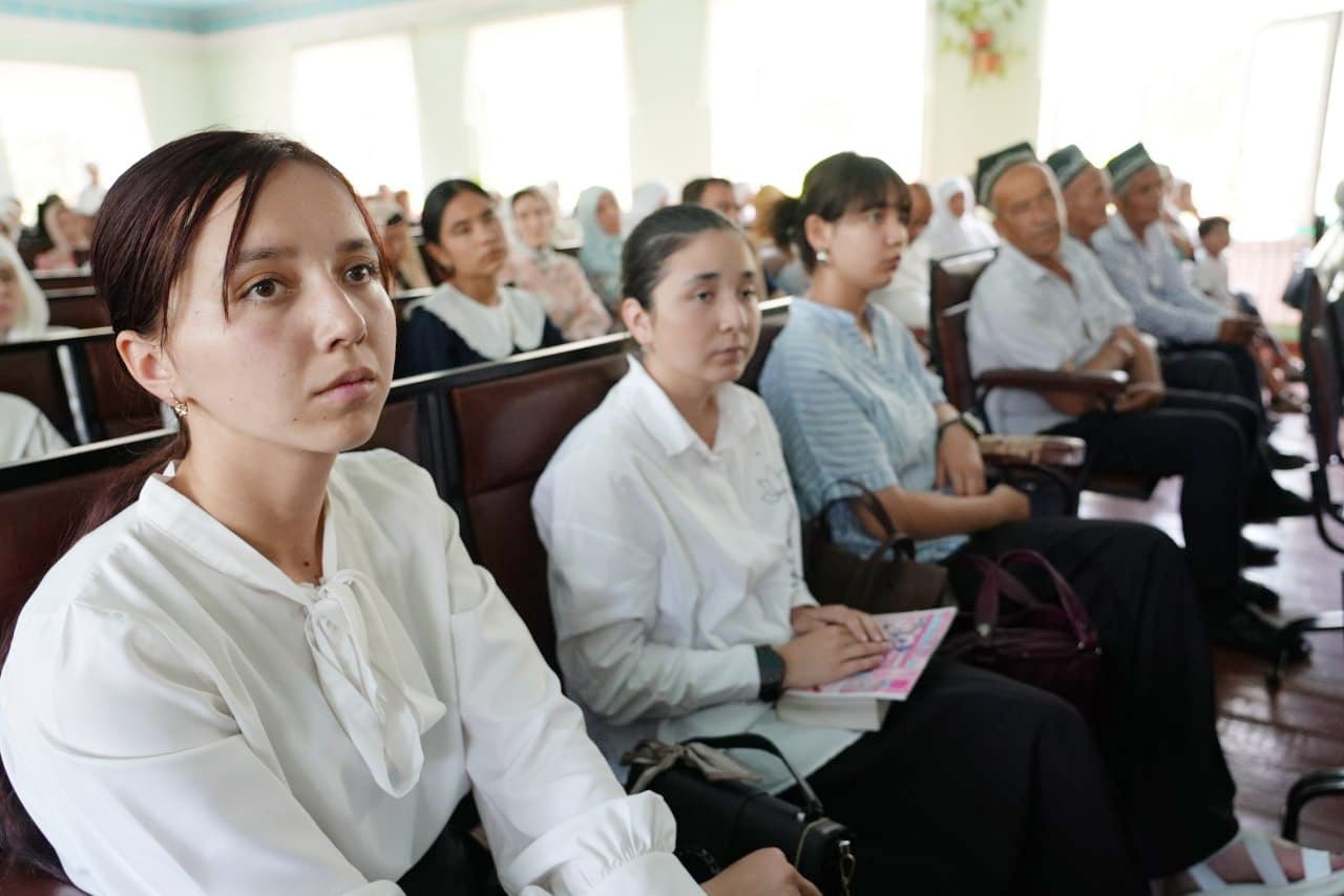 The preventative awareness initiatives are being undertaken for school graduates and their parents in Bulakbashi district, Andijan region