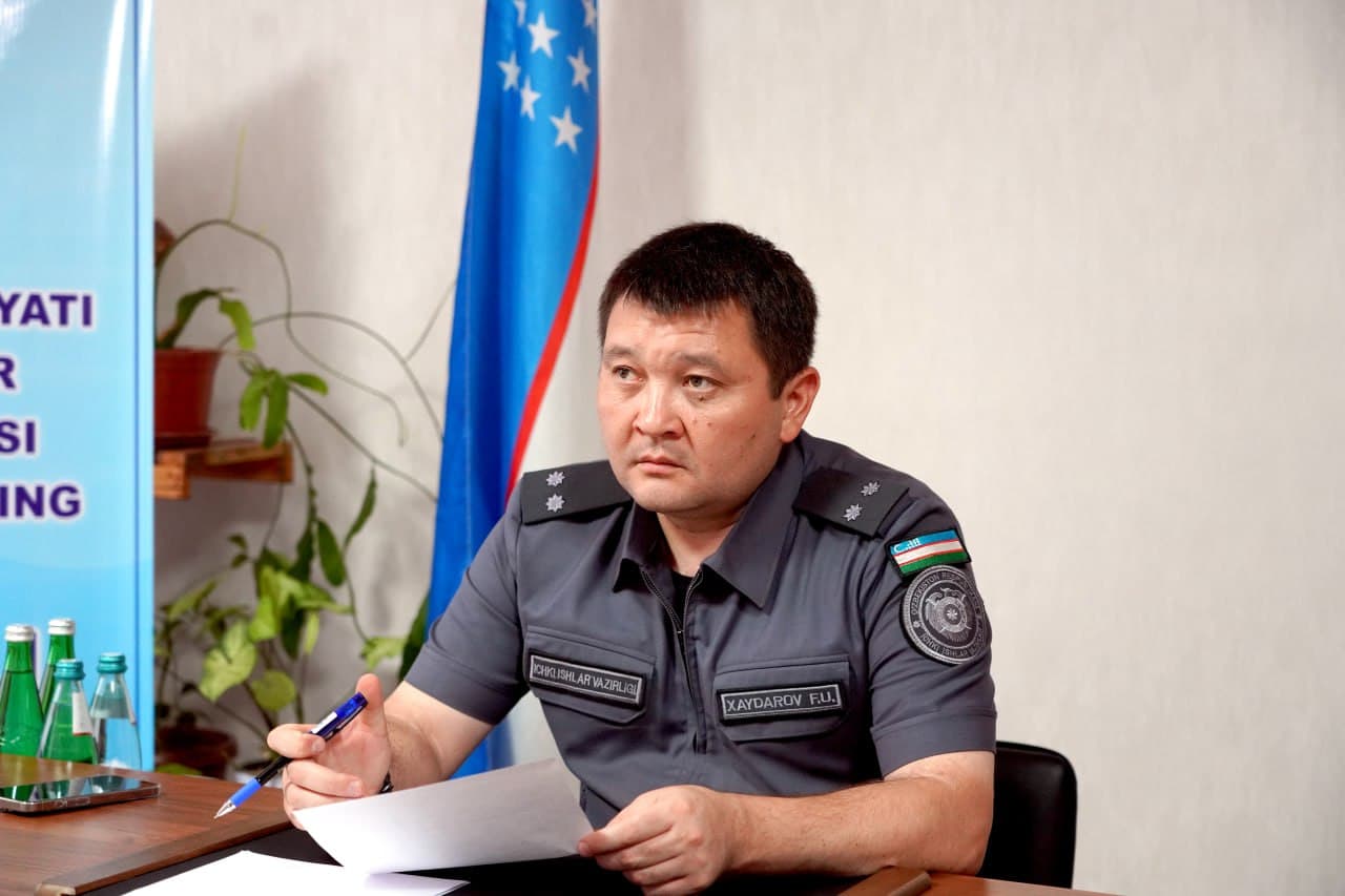 Sirdaryo viloyati huquqni muhofaza qiluvchi organlarining ommaviy sayyor qabuli Boyovut tumanida boʻlib oʻtdi