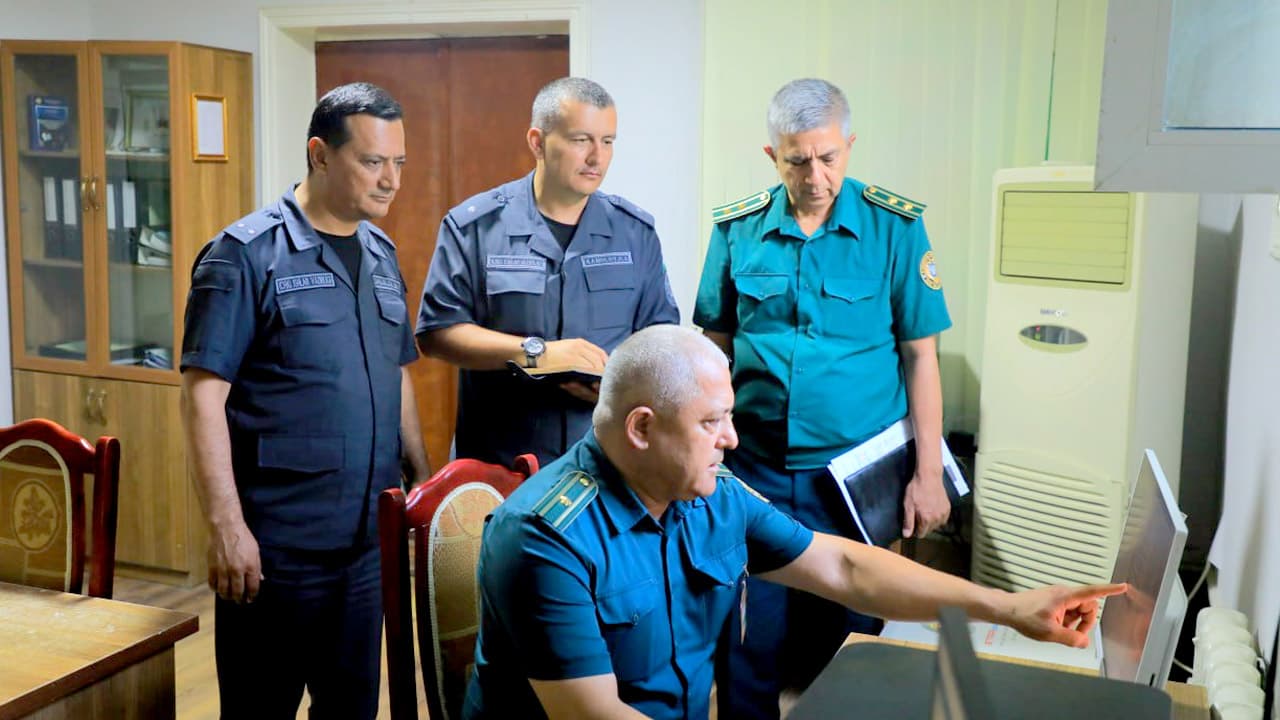 Buxoro viloyatining Kogon shahrida jamoat xavfsizligini taʼminlash va huquq-tartibotni mustahkamlash borasida amalga oshirilayotgan ishlar oʻrganildi