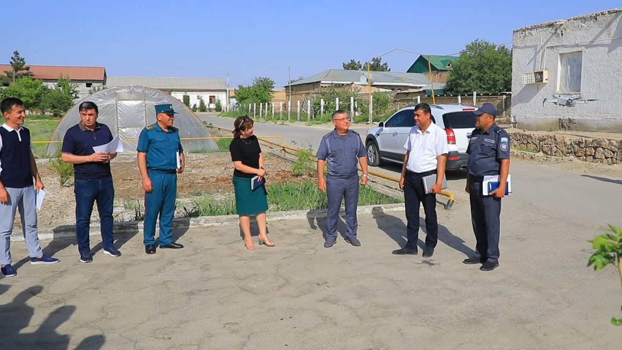 Buxoro viloyatining Kogon shahrida jamoat xavfsizligini taʼminlash va huquq-tartibotni mustahkamlash borasida amalga oshirilayotgan ishlar oʻrganildi