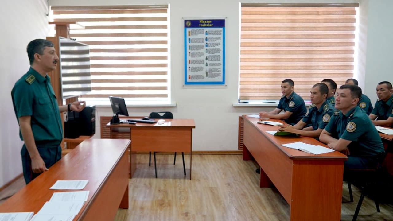 Qoraqalpogʻiston Respublikasi ichki ishlar organlari xodimlari “Fuqarolar bilan ishlash moduli” boʻyicha oʻqitilmoqda