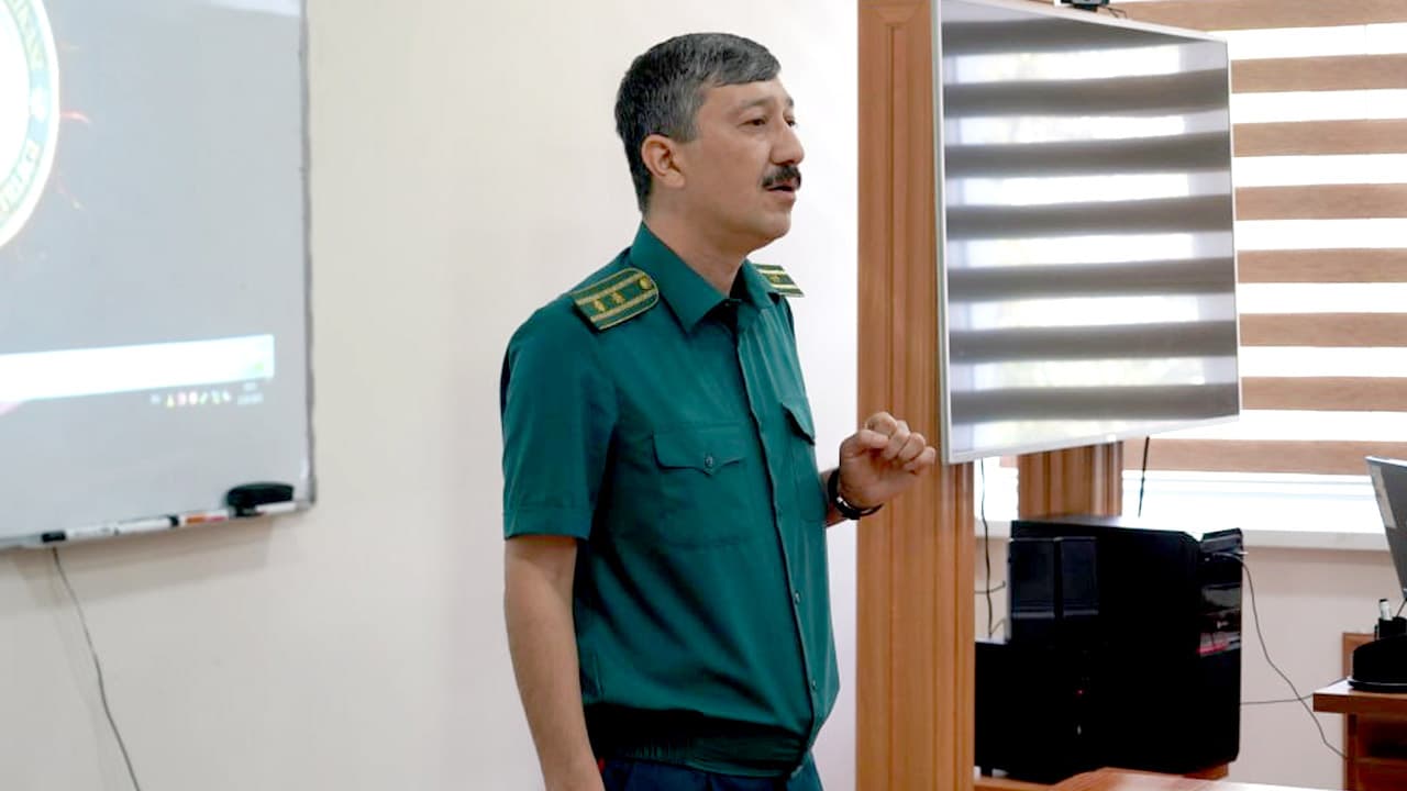 Qoraqalpogʻiston Respublikasi ichki ishlar organlari xodimlari “Fuqarolar bilan ishlash moduli” boʻyicha oʻqitilmoqda