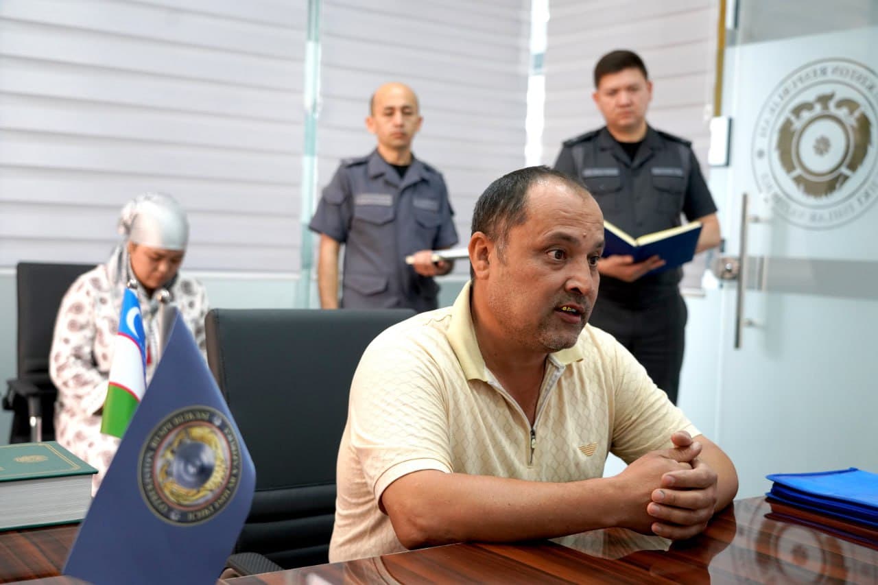 Sirdaryo viloyati Ichki ishlar boshqarmasida fuqarolar murojaatiga bagʻishlangan qabul boʻlib oʻtdi