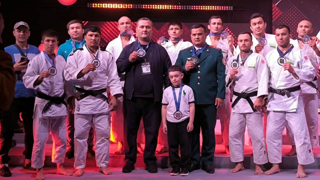 Команда Министерства внутренних дел Республики Узбекистан заняла почетное 2-е место на международном турнире по дзюдо