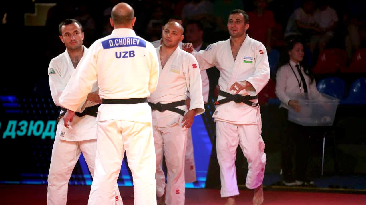 Команда Министерства внутренних дел Республики Узбекистан заняла почетное 2-е место на международном турнире по дзюдо