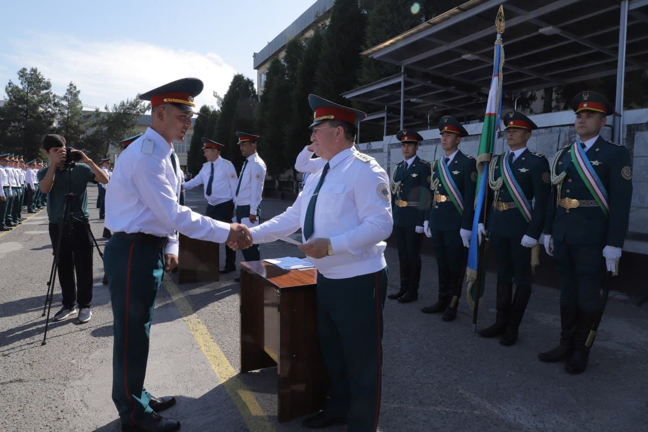 Ichki ishlar sohasida yangi mutaxassislar safga qoʻshildi