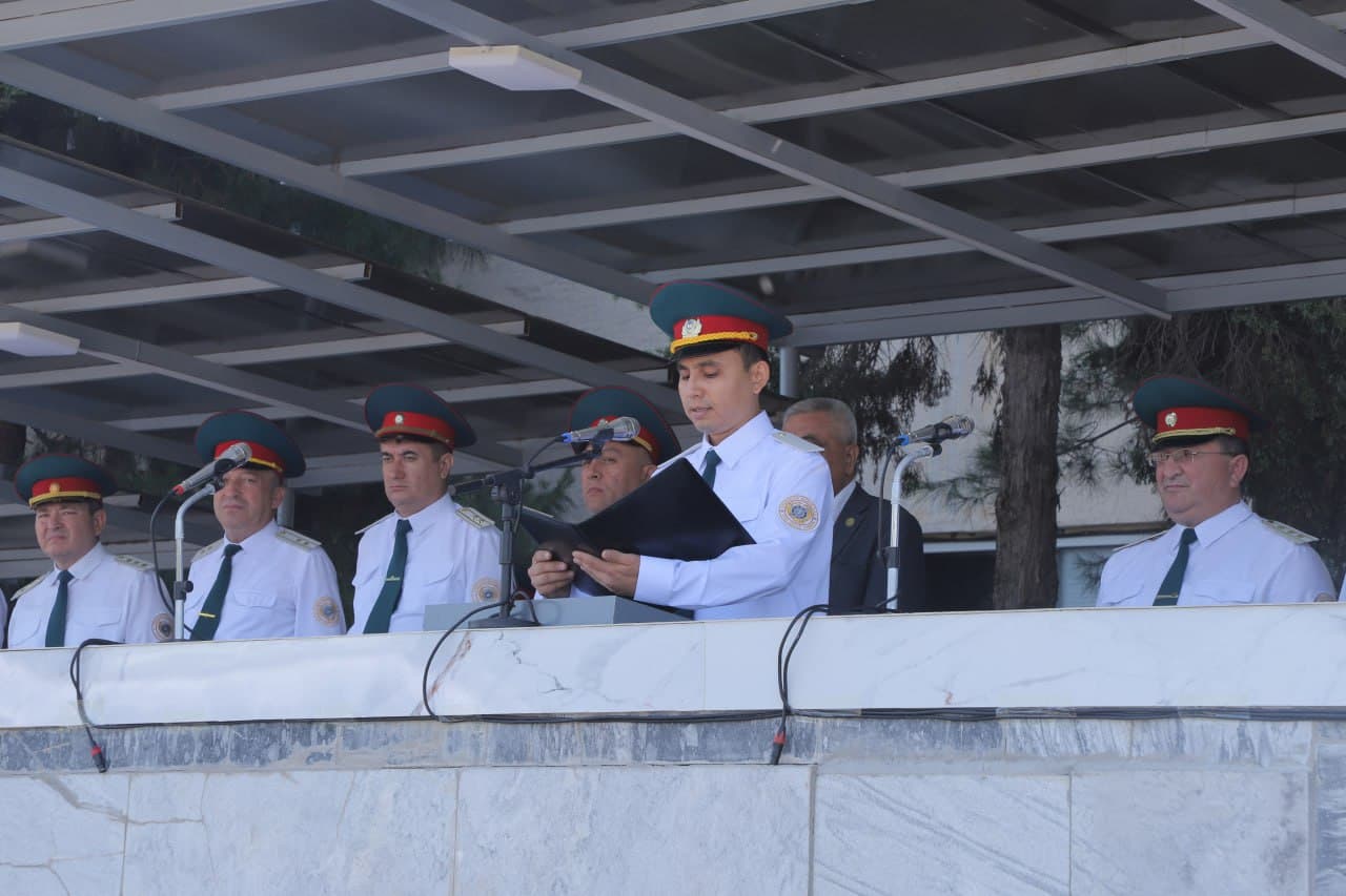 Ichki ishlar sohasida yangi mutaxassislar safga qoʻshildi