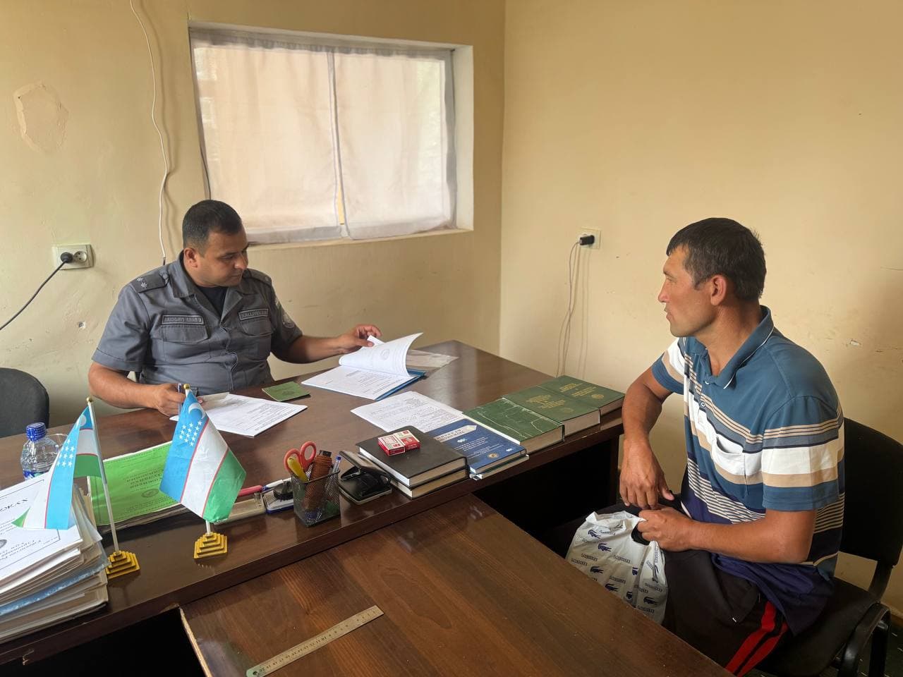 В целях изучения обращений населения, проживающего в отдаленных и приграничных районах Сурхандарьи, проведен выездной прием