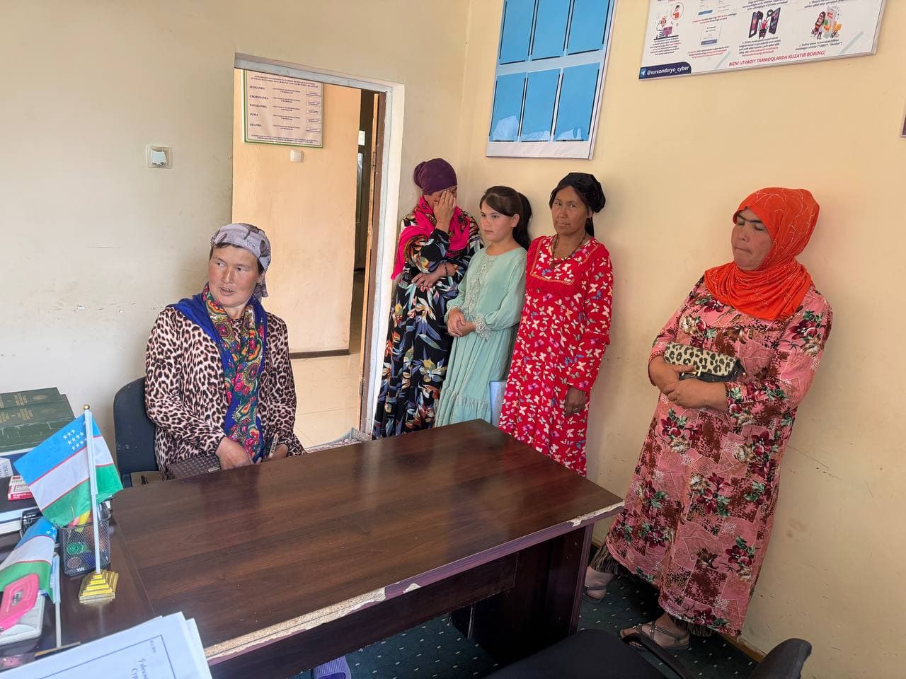 В целях изучения обращений населения, проживающего в отдаленных и приграничных районах Сурхандарьи, проведен выездной прием