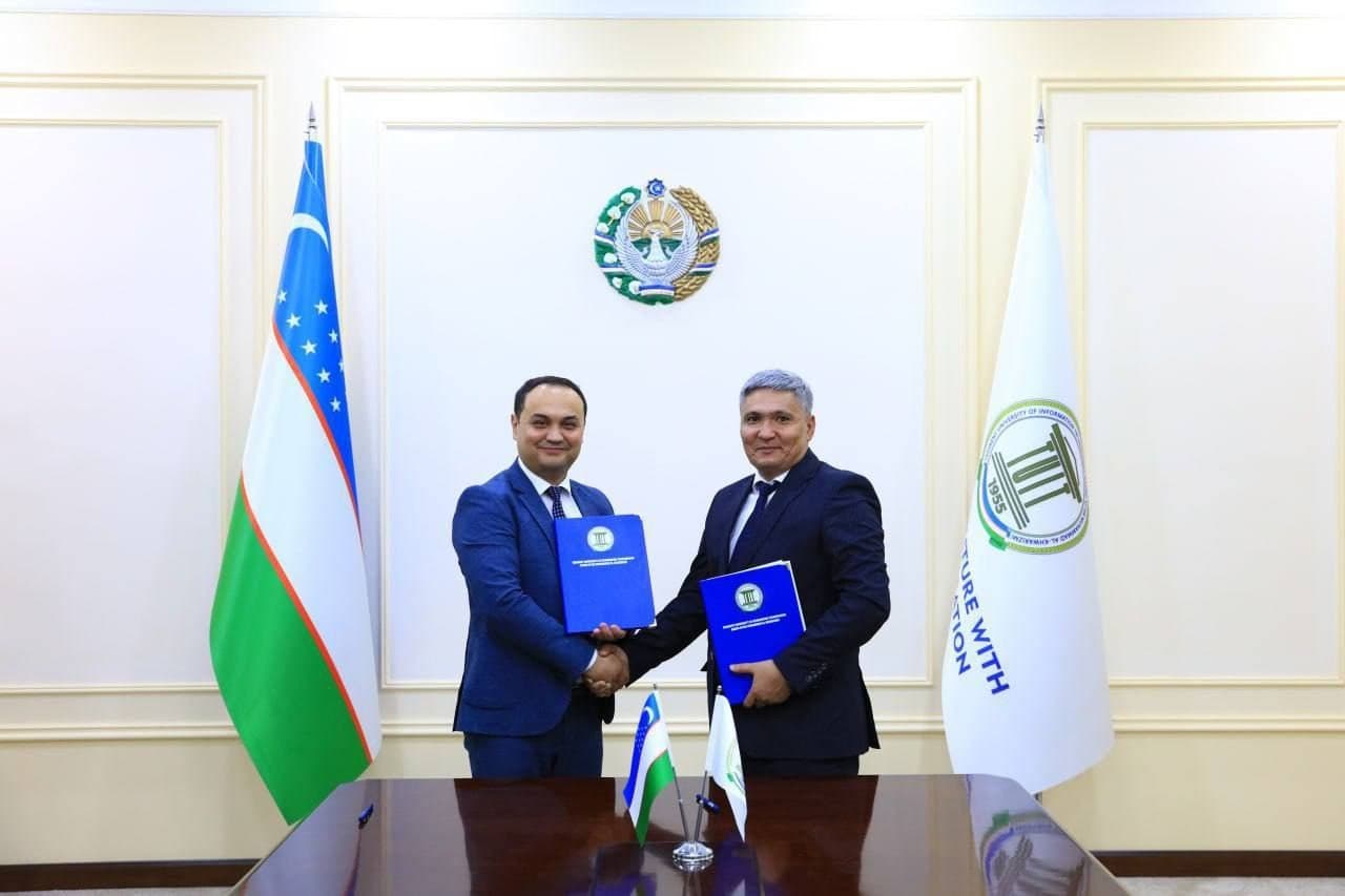 IIV “Xavfsiz shahar” tizimlarini rivojlantirish markazi hamda Muhammad al-Xorazmiy nomidagi Toshkent axborot texnologiyalari universiteti oʻrtasida hamkorlik memorandumi imzolandi