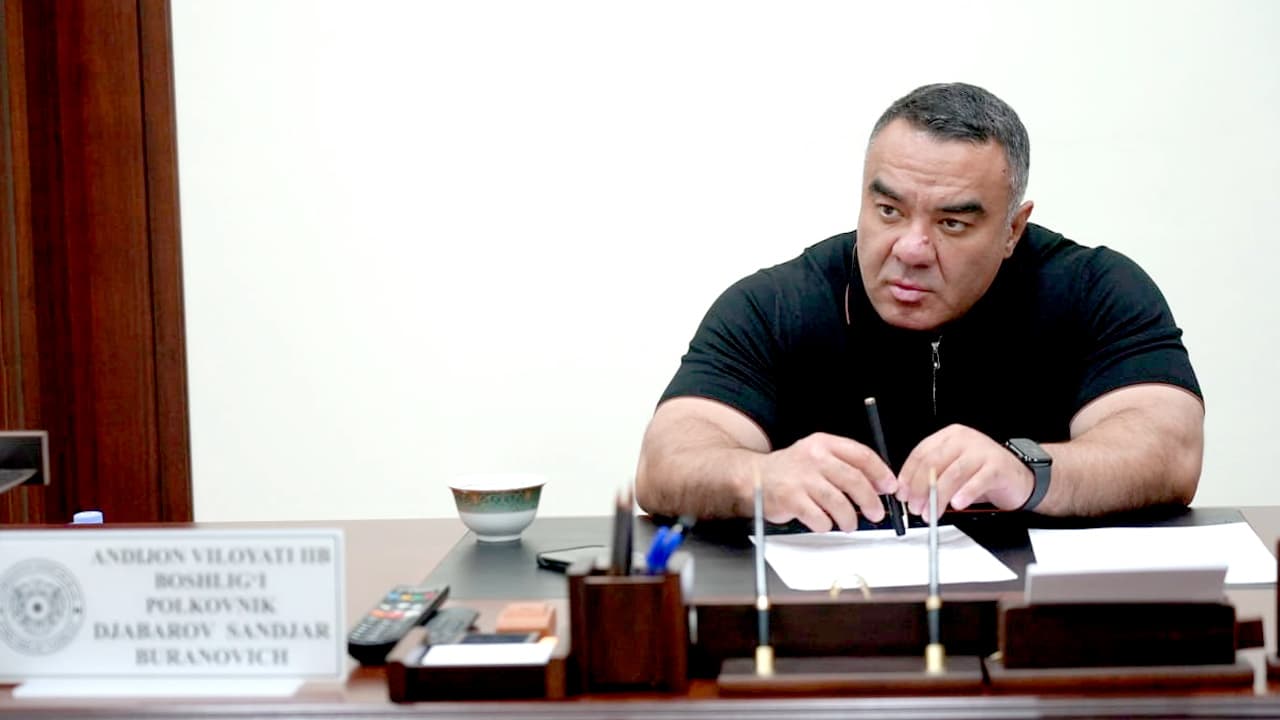 Andijon viloyati IIB rahbariyatining fuqarolar uchun navbatdagi shaxsiy qabuli oʻtkazildi