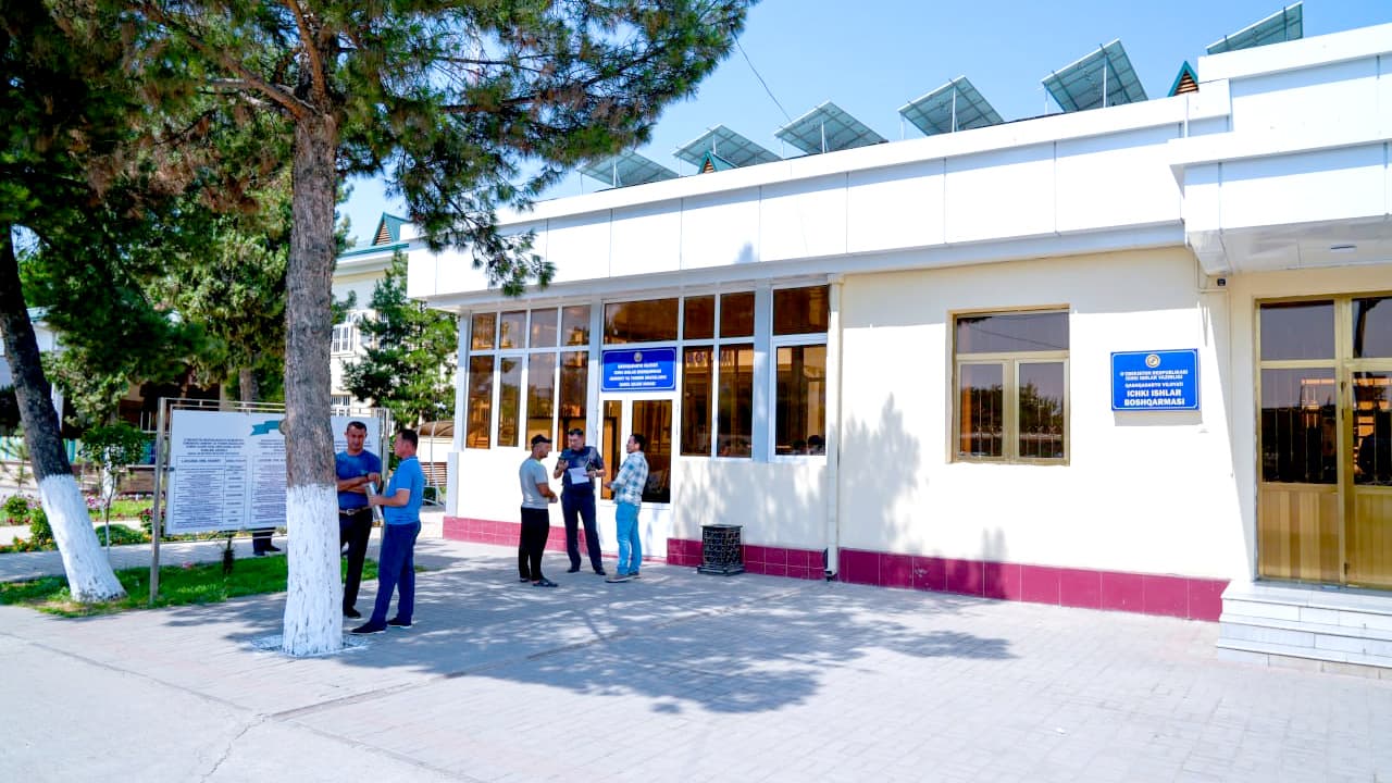 Qashqadaryo viloyat IIB rahbariyati tomonidan ichki ishlar organlari xodimlarining ijtimoiy va maishiy muammolari tinglanib, yechimi topilmoqda