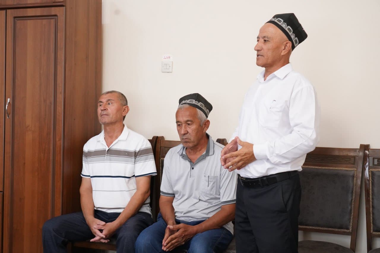 Surxondaryo viloyati ichki ishlar boshqarmasi boshligʻining navbatdagi “Ommaviy sayyor qabul”i Muzrabot tumanida tashkil etildi