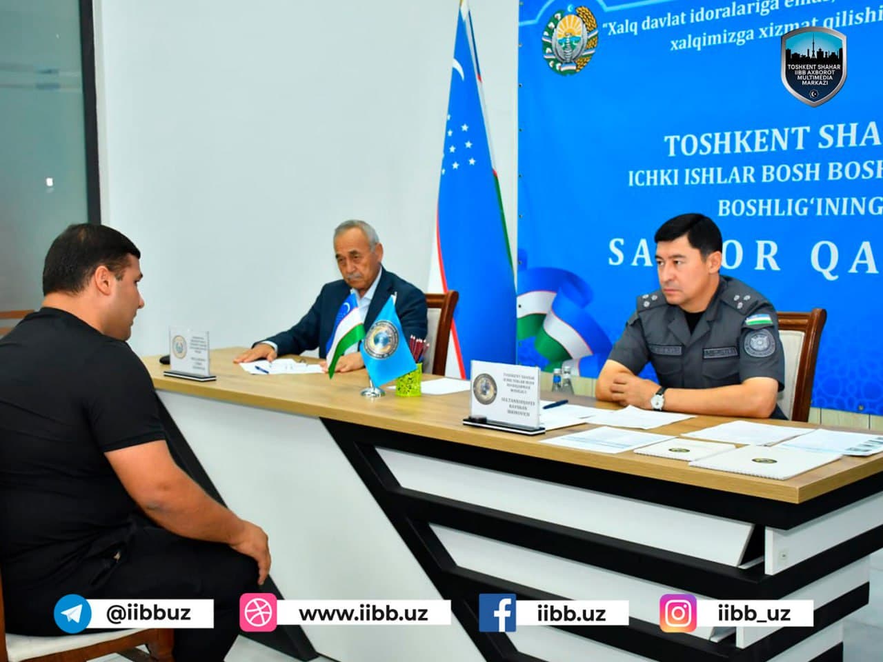 Toshkent shahar IIBB rahbariyatining poytaxtimiz aholisi uchun tashkillashtirilgan navbatdagi sayyor qabuli boʻlib oʻtdi