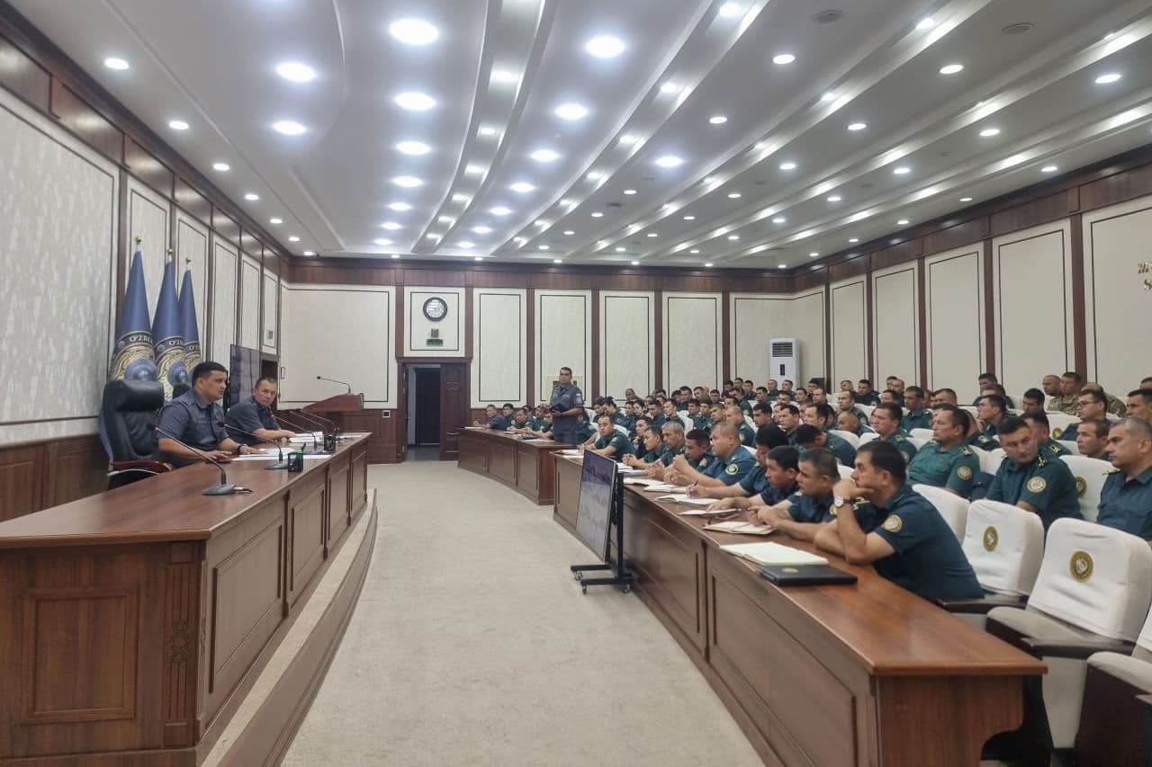 Xorazm viloyati IIBda Prezident Farmoni mazmun-mohiyatiga bagʻishlangan oʻquv-seminar boʻlib oʻtdi