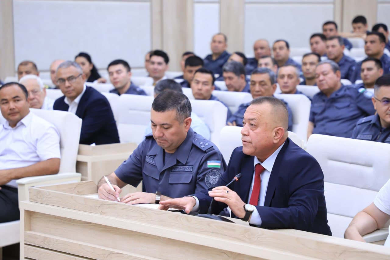 Ички ишлар вазирлиги ҳузуридаги Жамоатчилик кенгашининг ҳисобот йиғилиши бўлиб ўтди