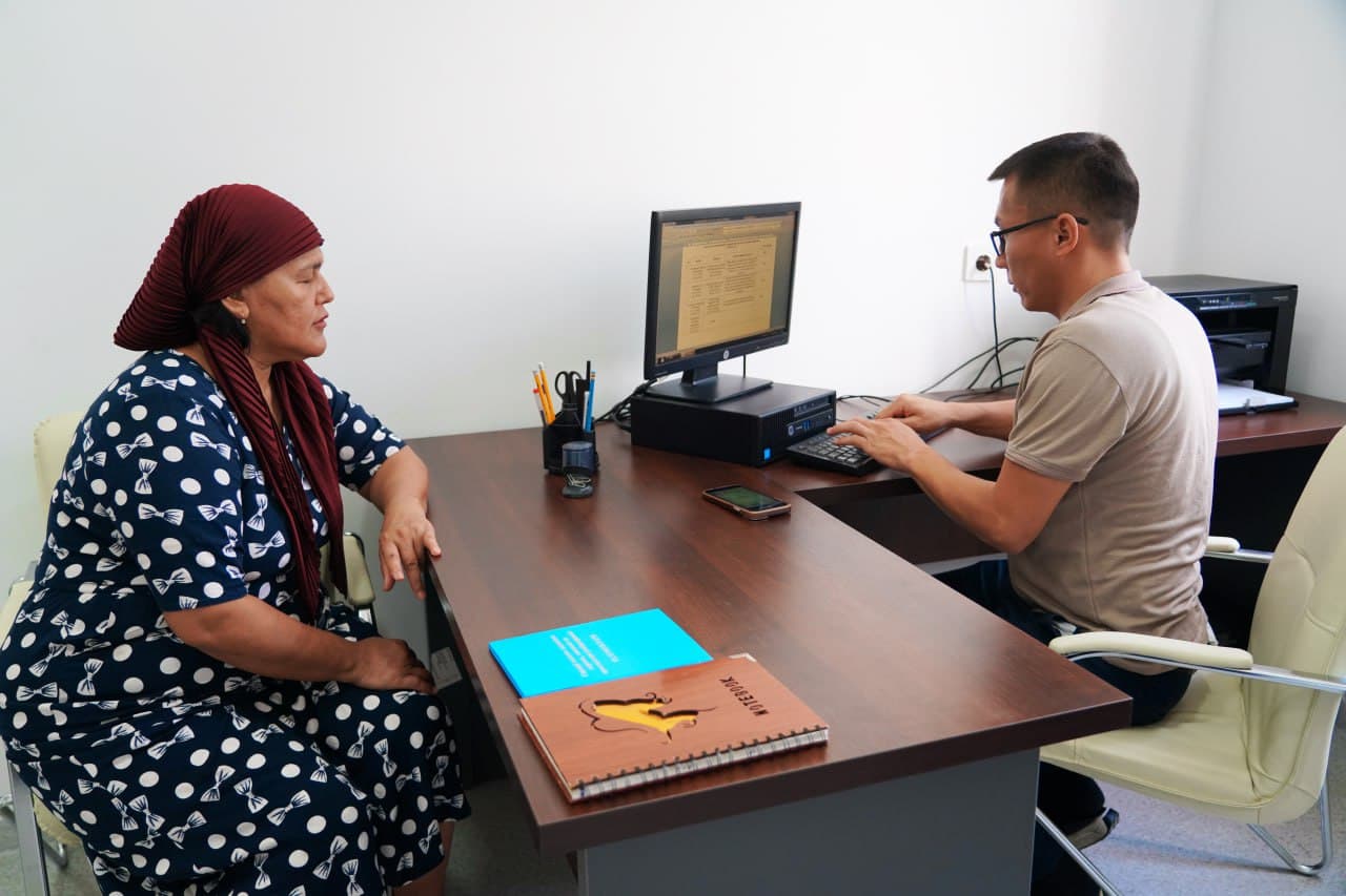 Состоялся личный прием начальника УВД Сырдарьинской области