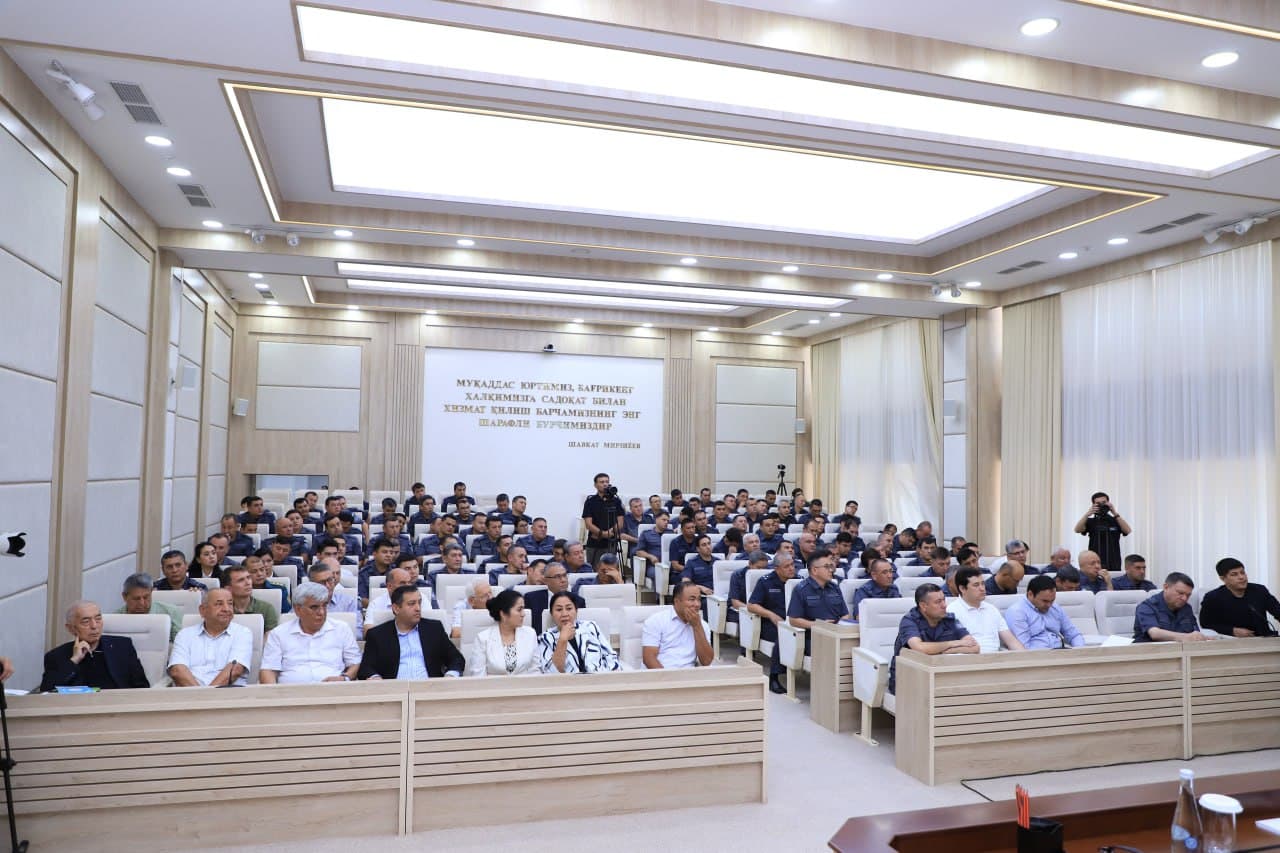 Ички ишлар вазирлиги ҳузуридаги Жамоатчилик кенгашининг ҳисобот йиғилиши бўлиб ўтди
