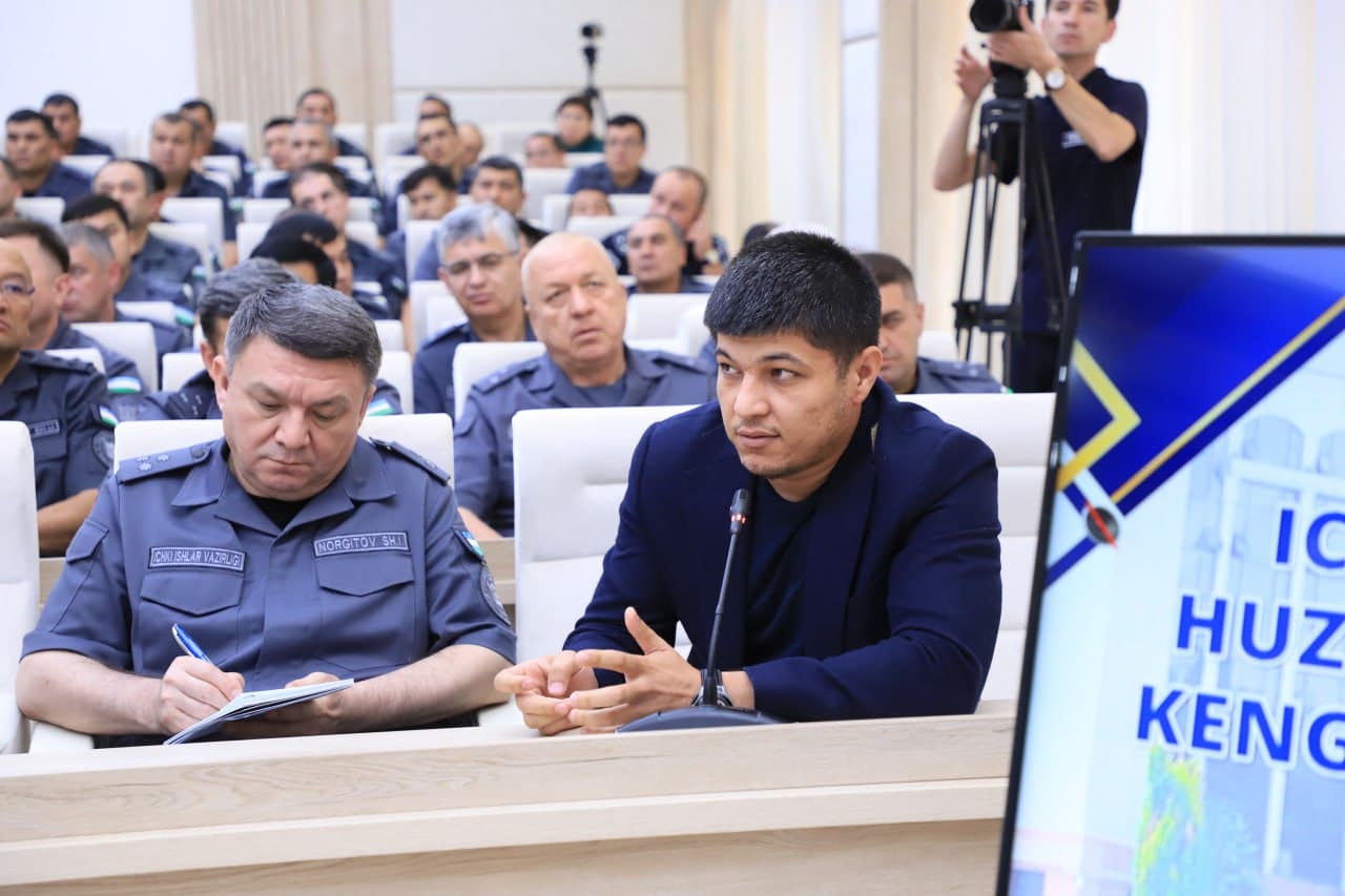 Ички ишлар вазирлиги ҳузуридаги Жамоатчилик кенгашининг ҳисобот йиғилиши бўлиб ўтди