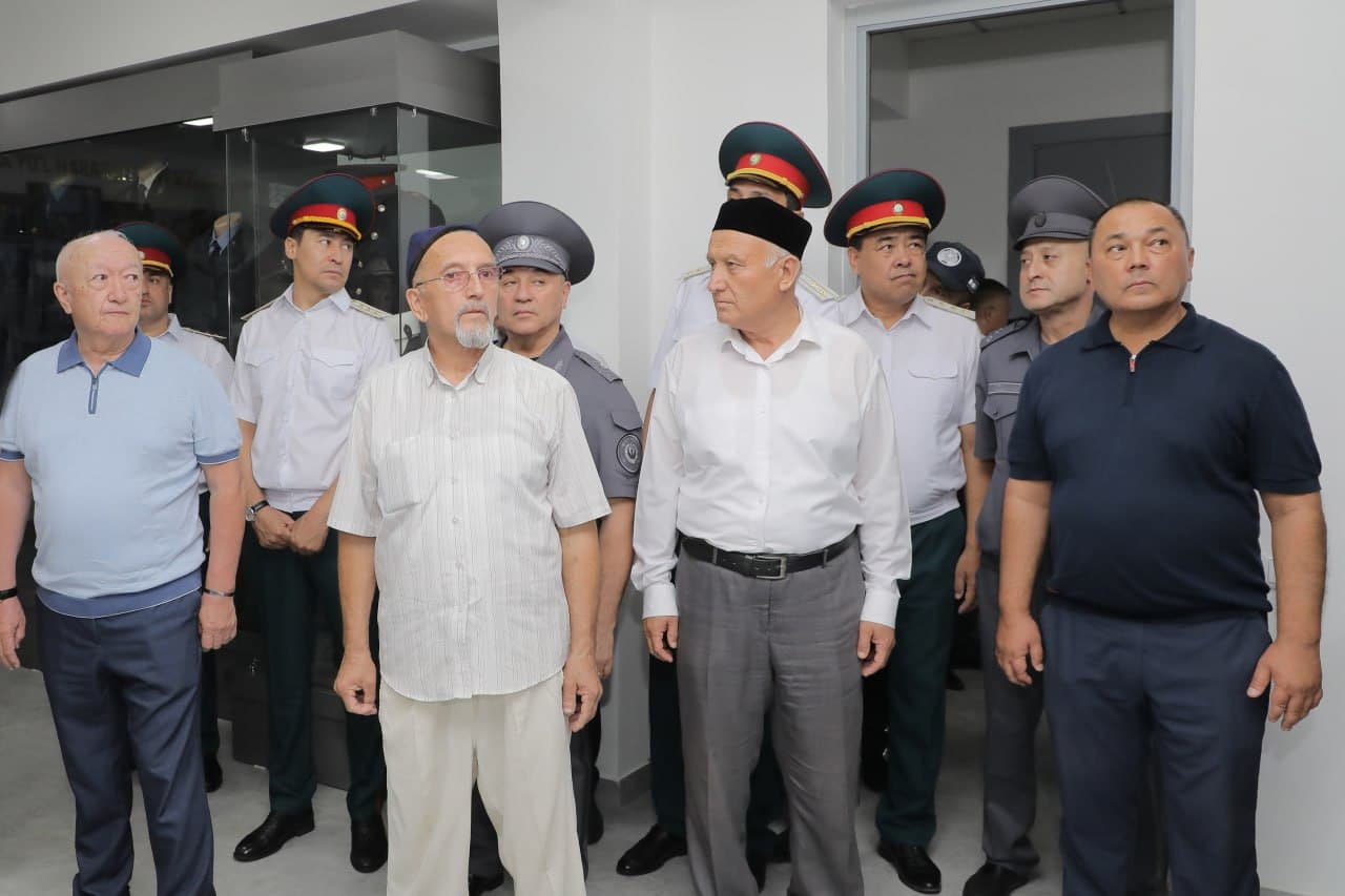 После проведения капитального ремонта введено в эксплуатацию административное здание бригады Дорожно-патрульной службы ГУВД Ташкента