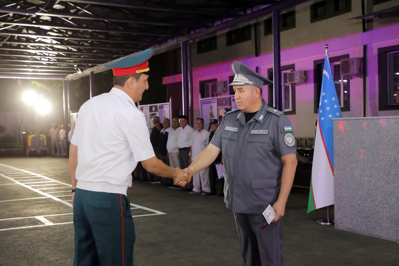 После проведения капитального ремонта введено в эксплуатацию административное здание бригады Дорожно-патрульной службы ГУВД Ташкента