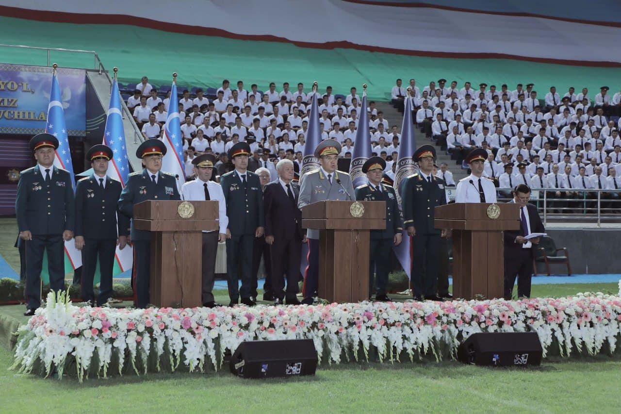 Qonun muhofazasi va xalq tayanchi: Ichki ishlar vazirligi Akademiyasining bitiruvchilari sharafli xizmatga yoʻl oldilar