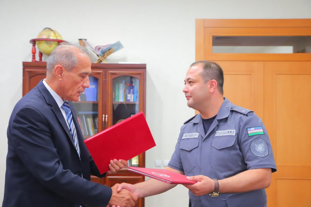 Алишер Навоий номидаги Тошкент давлат ўзбек тили ва адабиёти университети ҳамда Ўзбекистон Республикаси Ички ишлар вазирлиги Жазони ижро этиш департаменти ўртасида ҳамкорлик меморандуми имзоланди