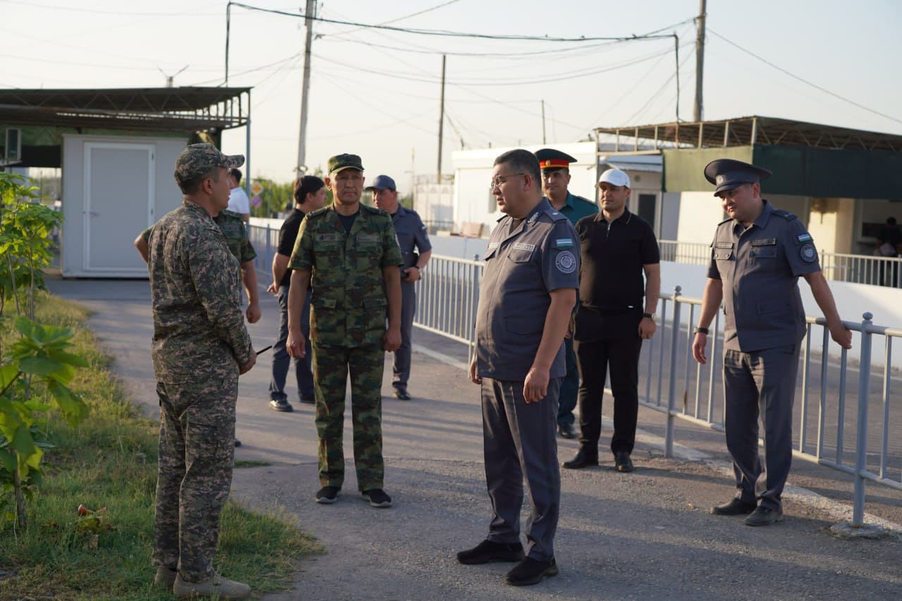 Ички ишлар вазирлигининг ишчи гуруҳи томонидан Сирдарё вилоятида комплекс инспекторлик текшируви ўтказилди