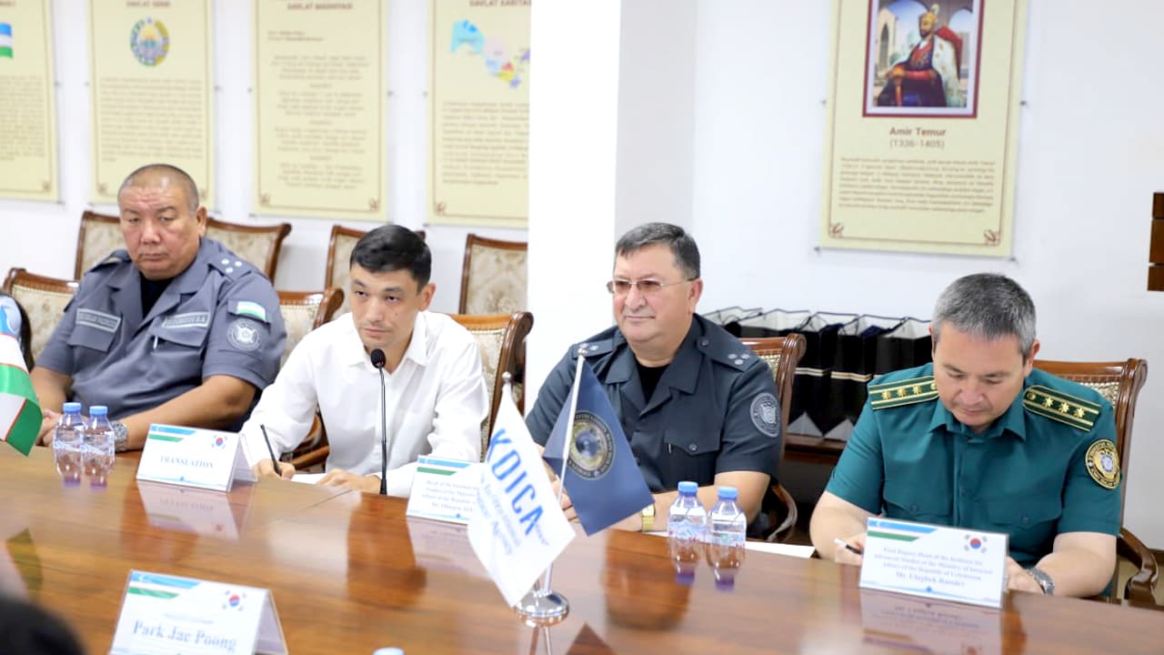 В рамках проекта по повышению интеллектуального и профессионального потенциала сотрудников органов внутренних дел был начаты очередные практические работы