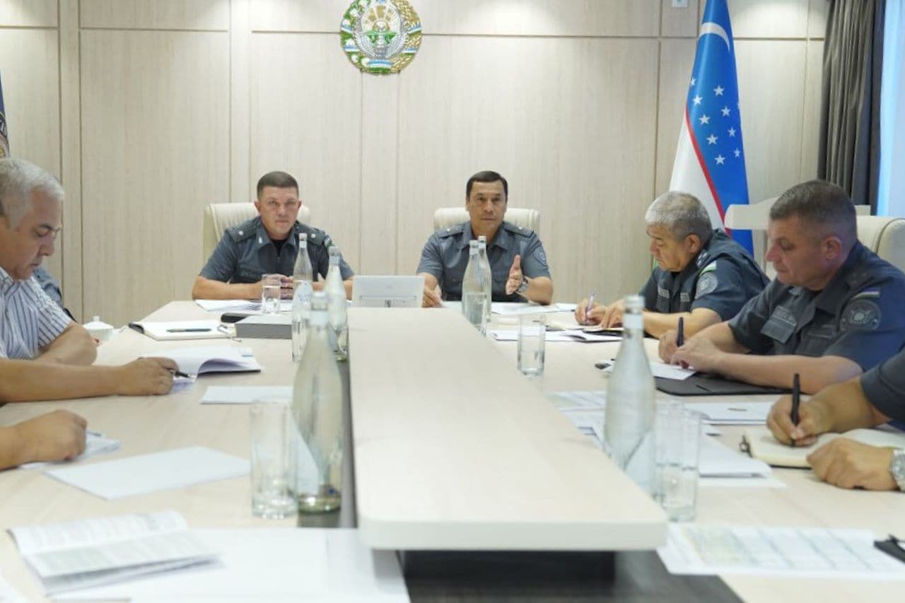 Ichki ishlar organlarida jismoniy tayyorgarlikni oshirish boʻyicha videoselektor yigʻilishi oʻtkazildi