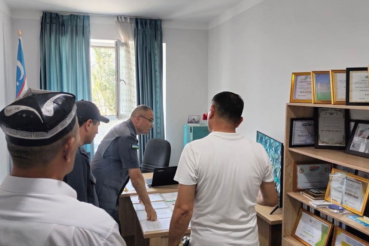 Fargʻona viloyati IIB rahbariyati Beshariq hamda Furqat tumanlarida jinoyat va huquqbuzarliklarning oldini olish borasida amalga oshirilayotgan ishlar bilan tanishdi