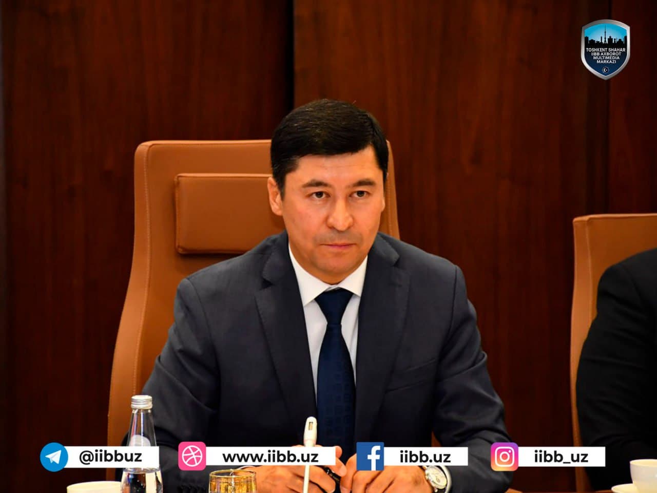 A delegation from Shaanxi Province Public Security Department visited the MDIA of Tashkent city