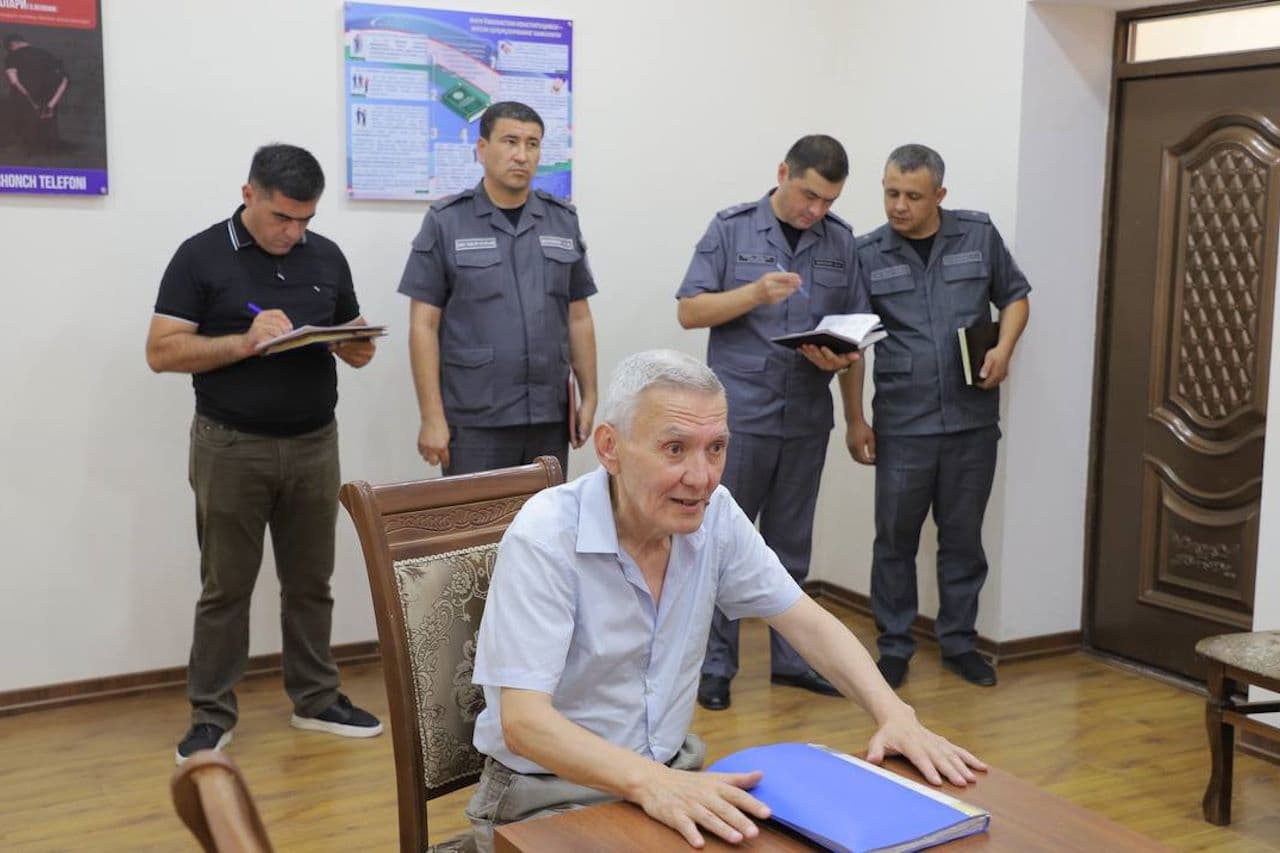 Xorazm viloyati IIB rahbariyati tomonidan shaxsiy qabul oʻtkazildi