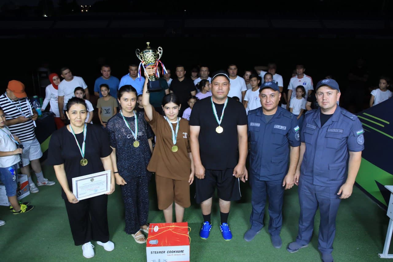 В Самаркандской области организованы соревнования "Веселые старты" под девизом "Папа, мама и я – спортивная семья"
