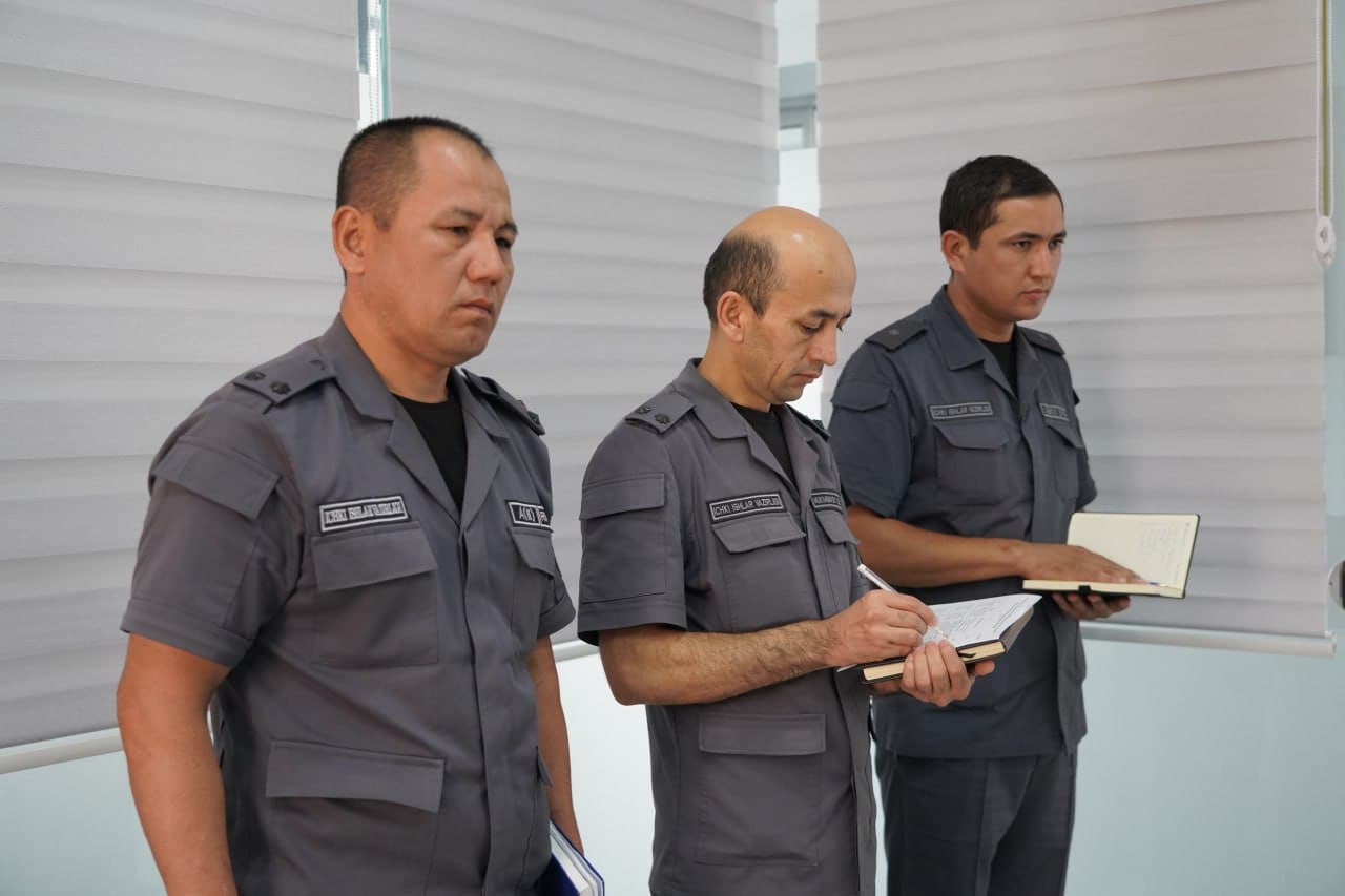 Sirdaryo viloyati Ichki ishlar boshqarmasida jismoniy va yuridik shaxslarning murojaatlari qabul qilindi