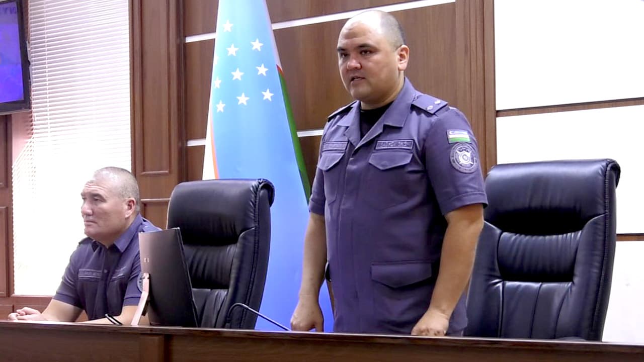 Vazirlik ishchi guruhi tomonidan Navoiy viloyati IIB xodimlari ishtirokida maxsus oʻquv mashgʻulotlari tashkil etildi