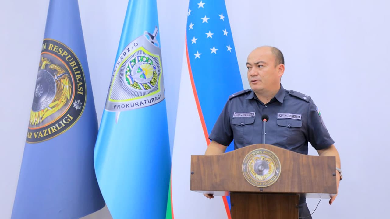 Buxoro viloyati Ichki ishlar boshqarmasida bir necha masalalarga bagʻishlangan navbatdagi kengaytirilgan videoselektor yigʻilishi oʻtkazildi