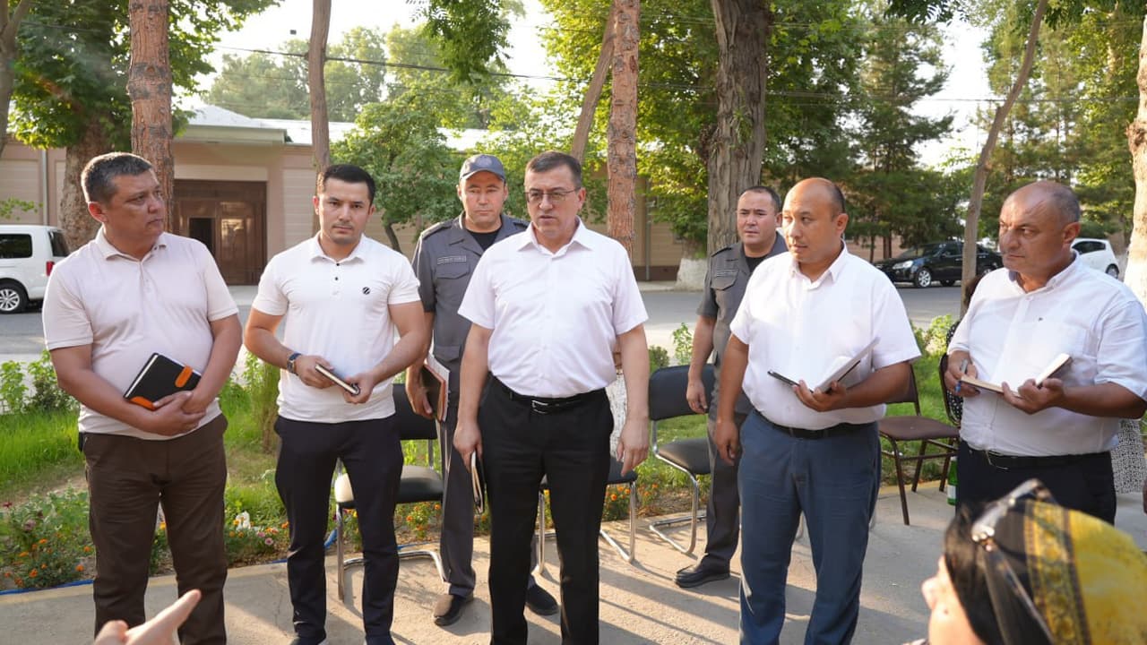 Fargʻona viloyati IIB rahbariyati tomonidan Fargʻona shahrining "Yoshlar mahallasida" sayyor qabul oʻtkazildi
