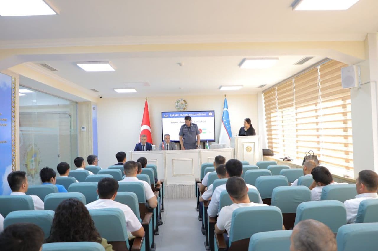 7–11-iyul kunlari IIV akademiyasida Turkiya Respublikasi Ichki ishlar vazirligi Xavfsizlik bosh boshqarmasi bilan hamkorlikda mashgʻulotlar tashkil etildi