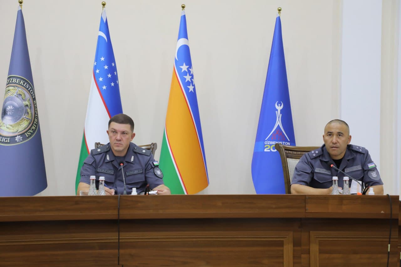 Ichki ishlar vazirligi rahbariyati ishtirokida Qoraqalpogʻiston Respublikasi Ichki ishlar vazirligining 6 oylik faoliyati sarhisob qilindi