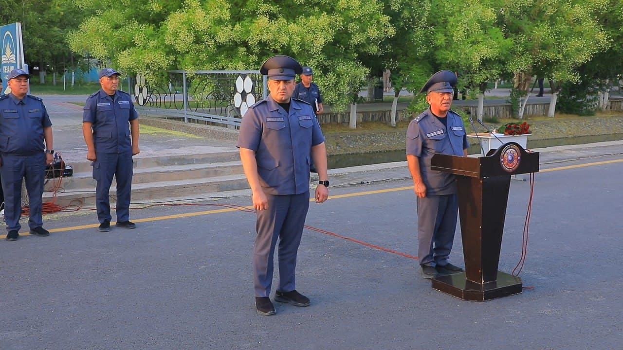 Ichki ishlar vazirligi Jamoat xavfsizligi departamenti Yoʻl harakati xavfsizligi xizmati rahbariyati Qashqadaryo viloyatida “Xavfsiz va sogʻlom yurt” keng qamrovli tezkor profilaktik tadbirining ikkinchi bosqichi doirasida yoʻriqnoma tashkil etdi