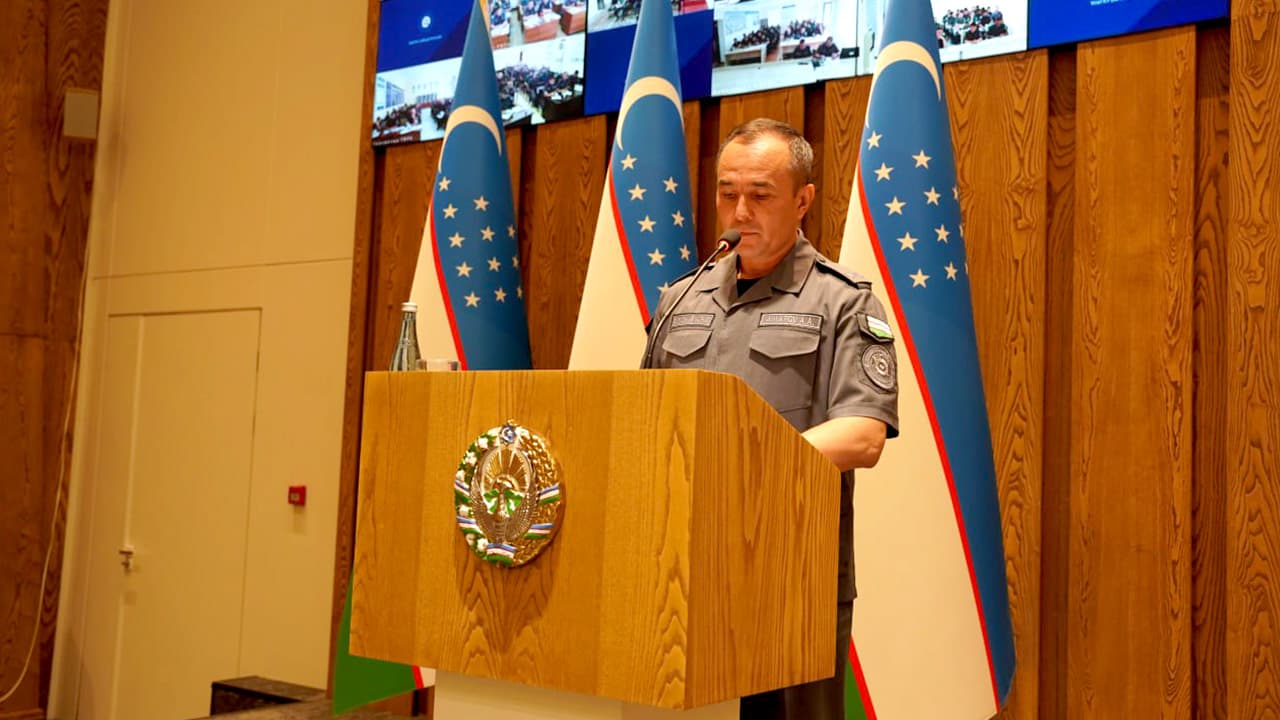 Ichki ishlar vazirligi rahbariyati boshchiligida Transport va turizm obyektlarida xavfsizlikni taʼminlash departamentida 6 oylik faoliyati sarhisob qilindi