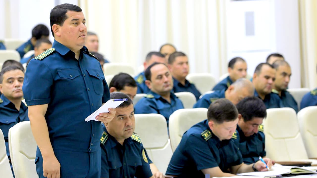Ichki ishlar vazirligi rahbariyati Sirdaryo viloyatida oʻrganish ishlarini olib bordi