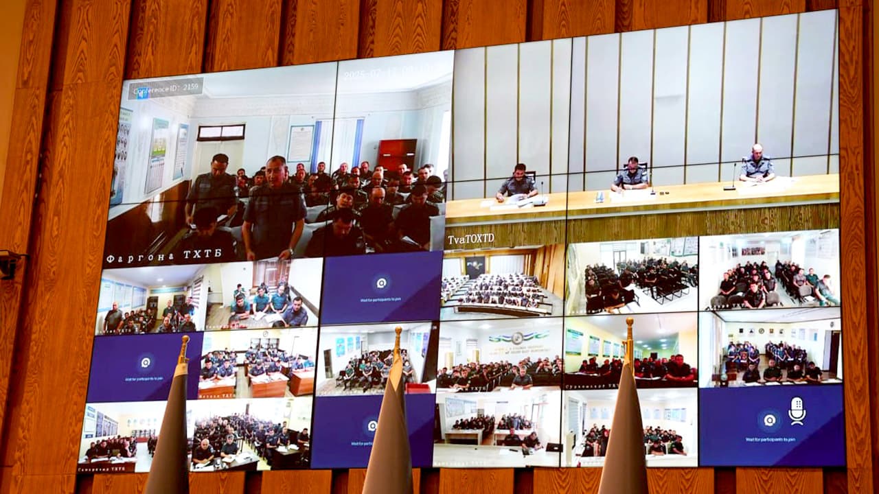 Ichki ishlar vazirligi rahbariyati boshchiligida Transport va turizm obyektlarida xavfsizlikni taʼminlash departamentida 6 oylik faoliyati sarhisob qilindi